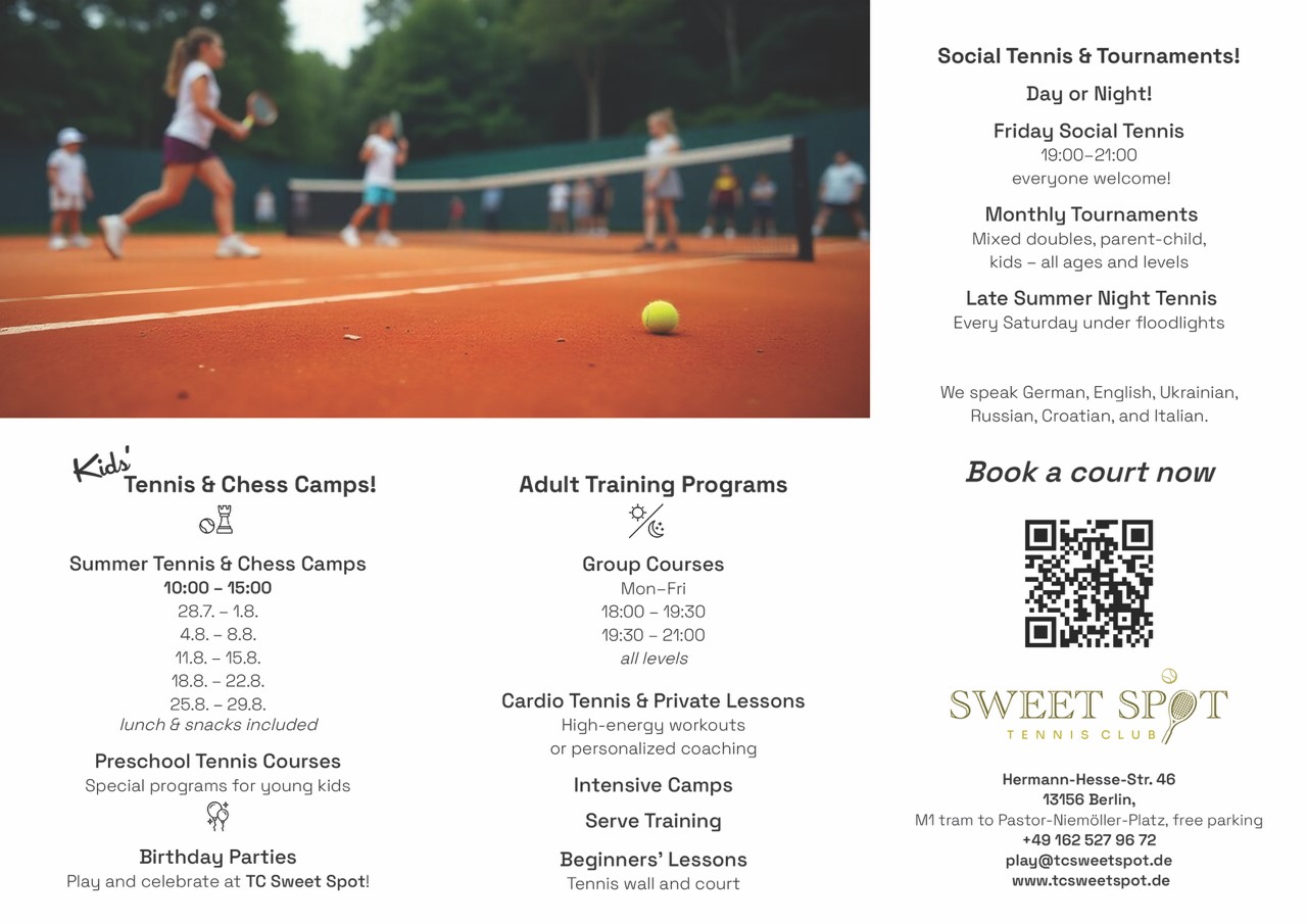 TC Sweet Spot Flyer